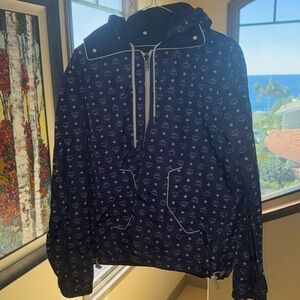 Mcm Blue Waterproof Jacket